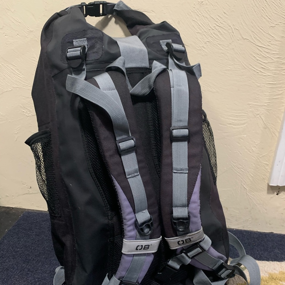 Overboard Bag Waterproof Backpack Black